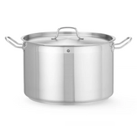 Garnek wysoki z pokrywką HENDI Profi Line 3L 160x(H)150mm