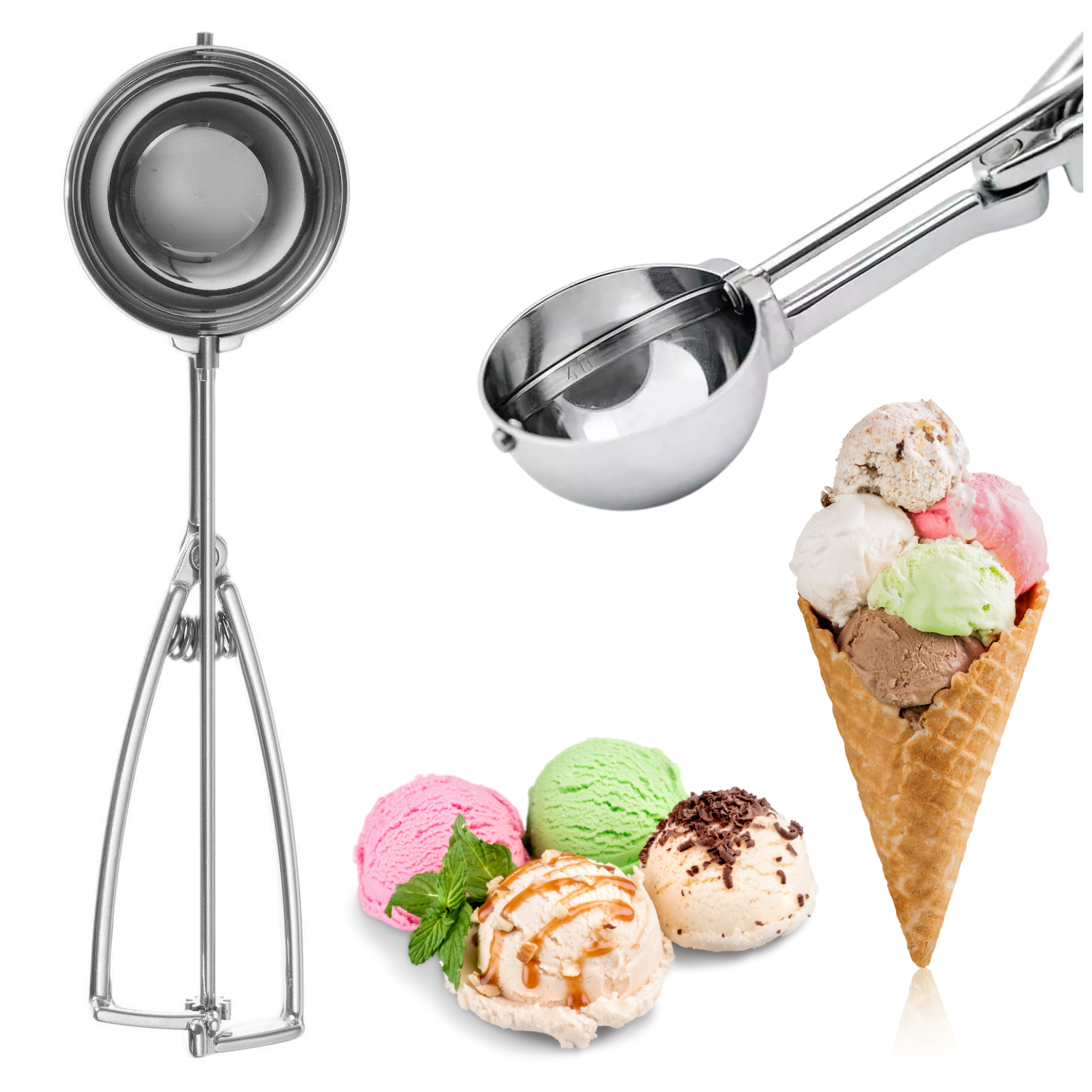 Gałkownica do lodów Stöckel 1/12 67mm