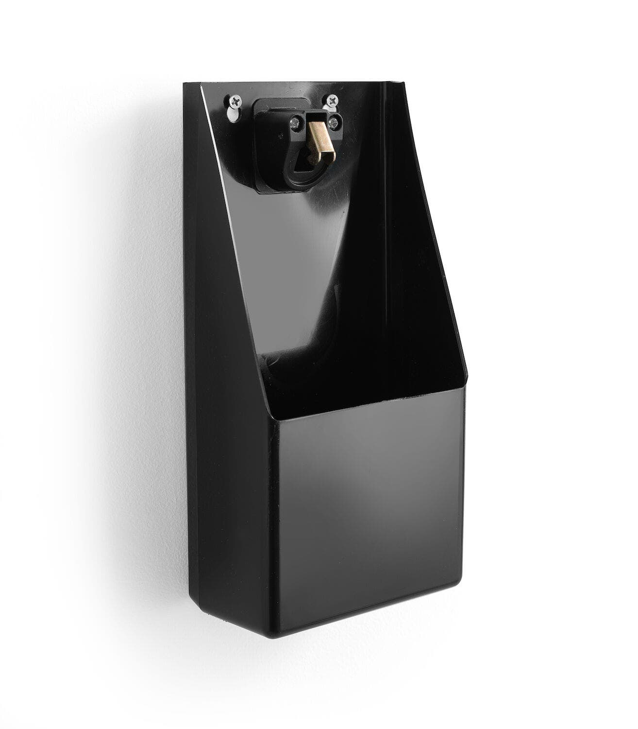 Otwieracz do butelek naścienny z pojemnikiem BarUp 135x70x(H)295mm