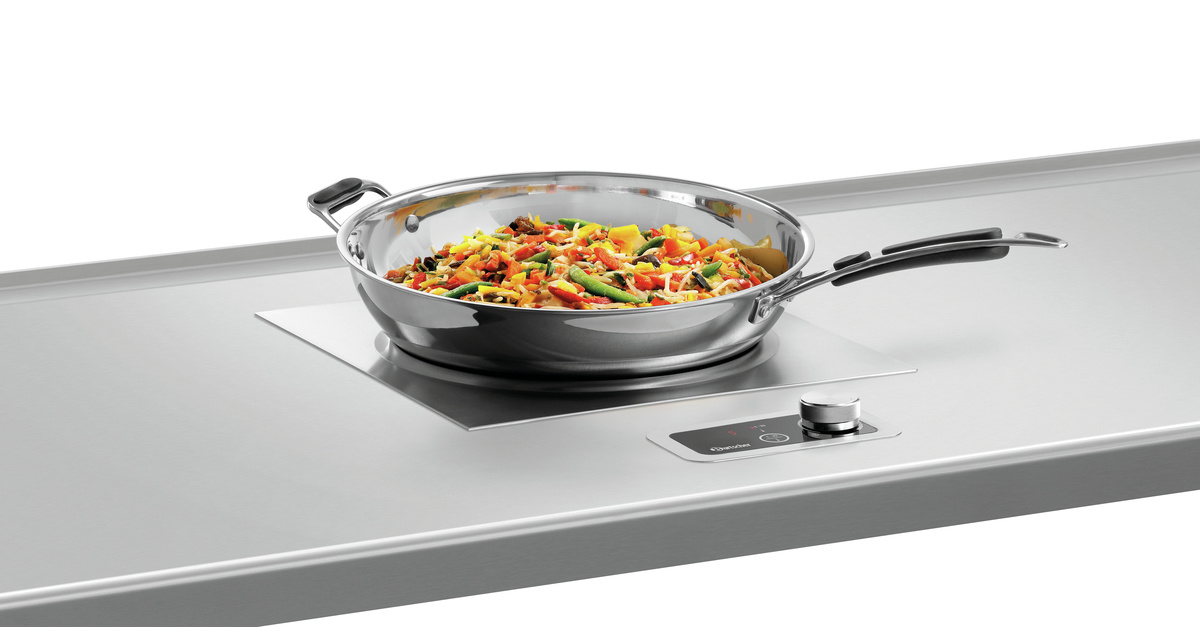 Wok indukcyjny do zabudowy IW35-EB Bartscher