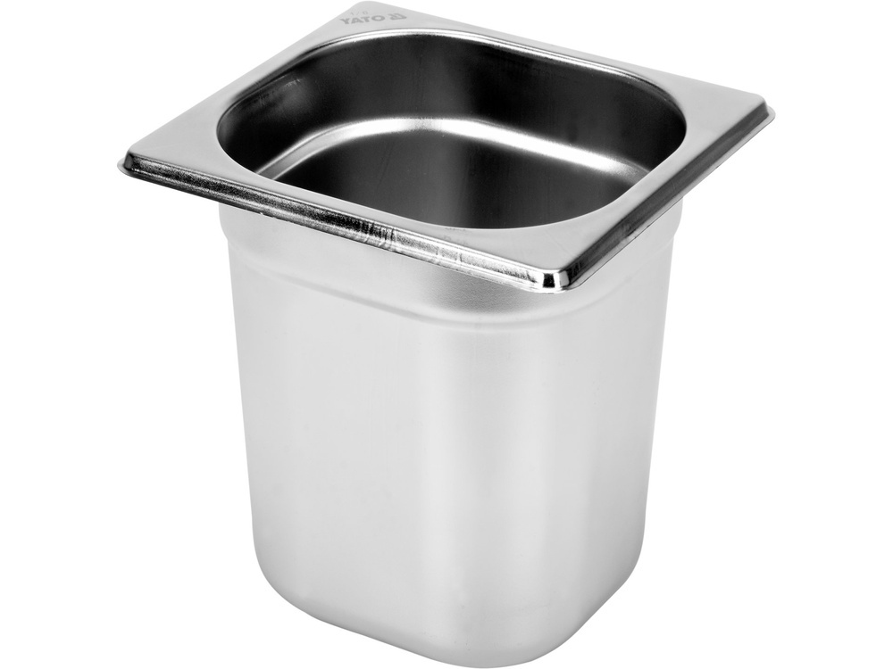 POJEMNIK GASTRONOMICZNY ZE STALI NIERDZEWNEJ GN 1/6 200MM 3,4L YATO
