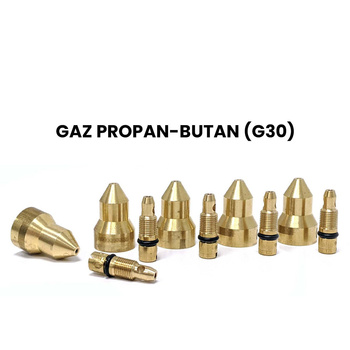 Zestaw dysz na propan-butan do GD5 POTIS