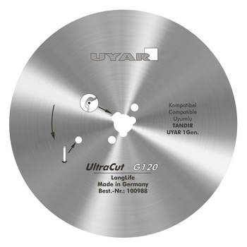 Ostrze gładkie 120mm, oryginalne, UYAR UltraCut G120 LongLife