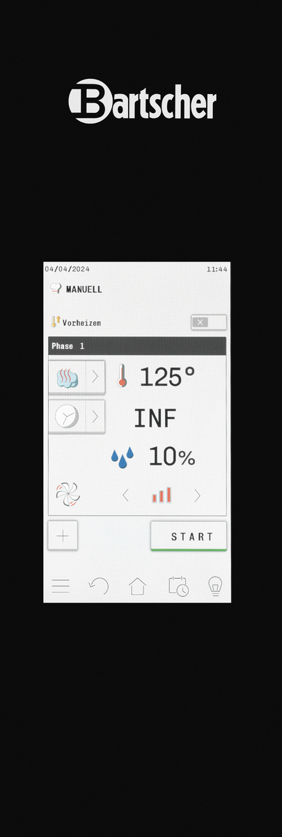 Piec konwekcyjno-parowy Silversteam2 P-5230D Bartscher