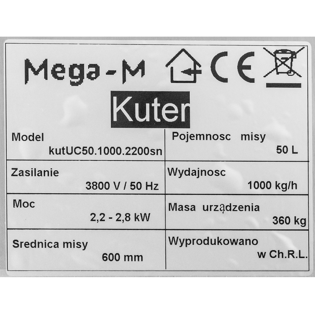 Kuter Mega-M kutUC50.1000.2200sn N