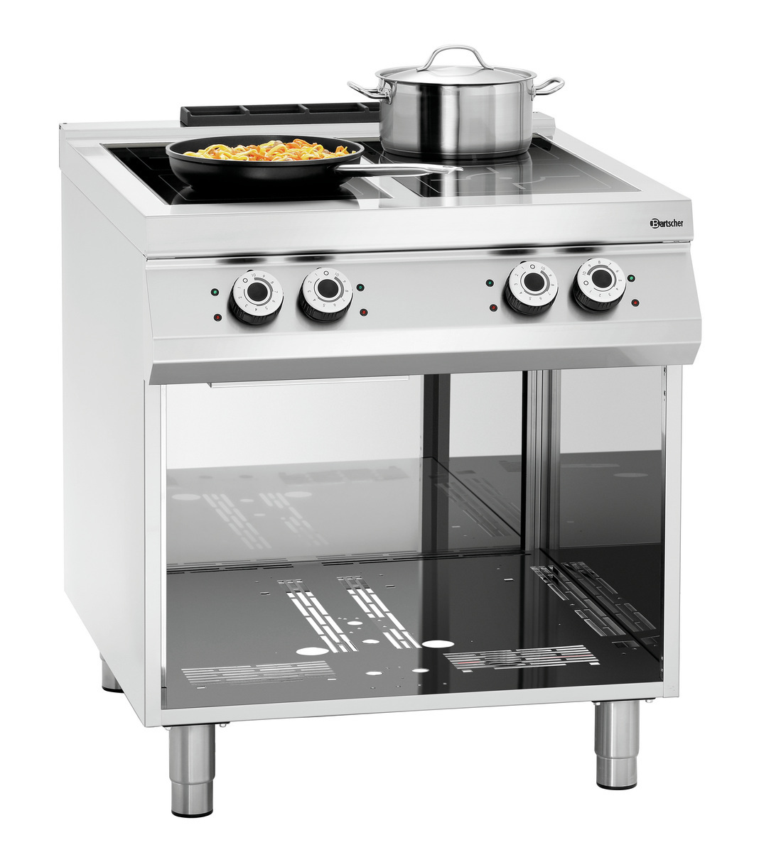 Kuchnia elektryczna 4-palnikowa indukcyjna, PO Bartscher