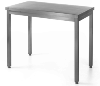 Stół centralny bez półki - skręcany głębokość 600 mm HENDI Kitchen Line 1400x600x(H)850mm
