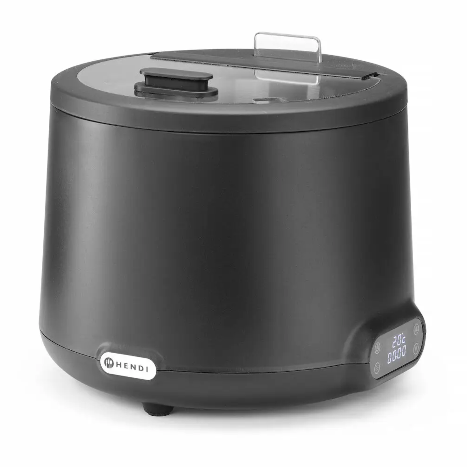 Kociołek do zupy HENDI UNIQ 8L czarny 220-240V/500W 365x(H)325mm