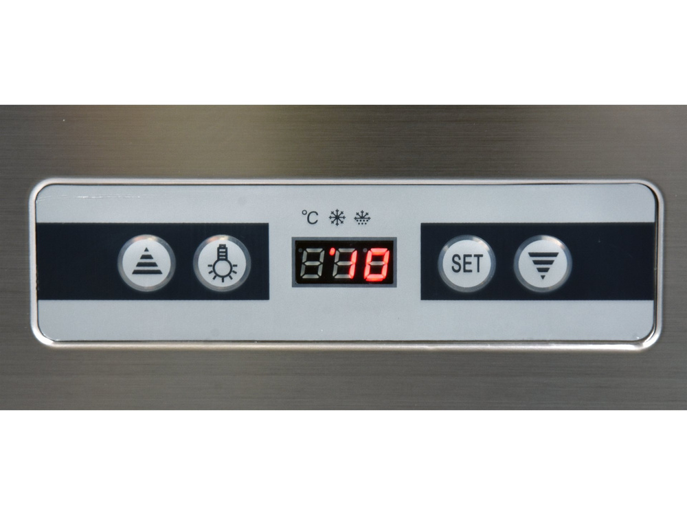 WITRYNA CHŁODNICZA 400L 65X65X190 CZARNA YATO