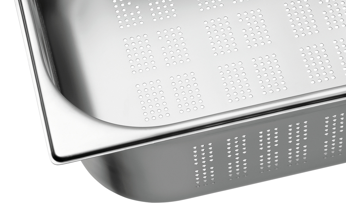 Pojemnik GN, 2/3 GN, 150mm, perforowany Bartscher