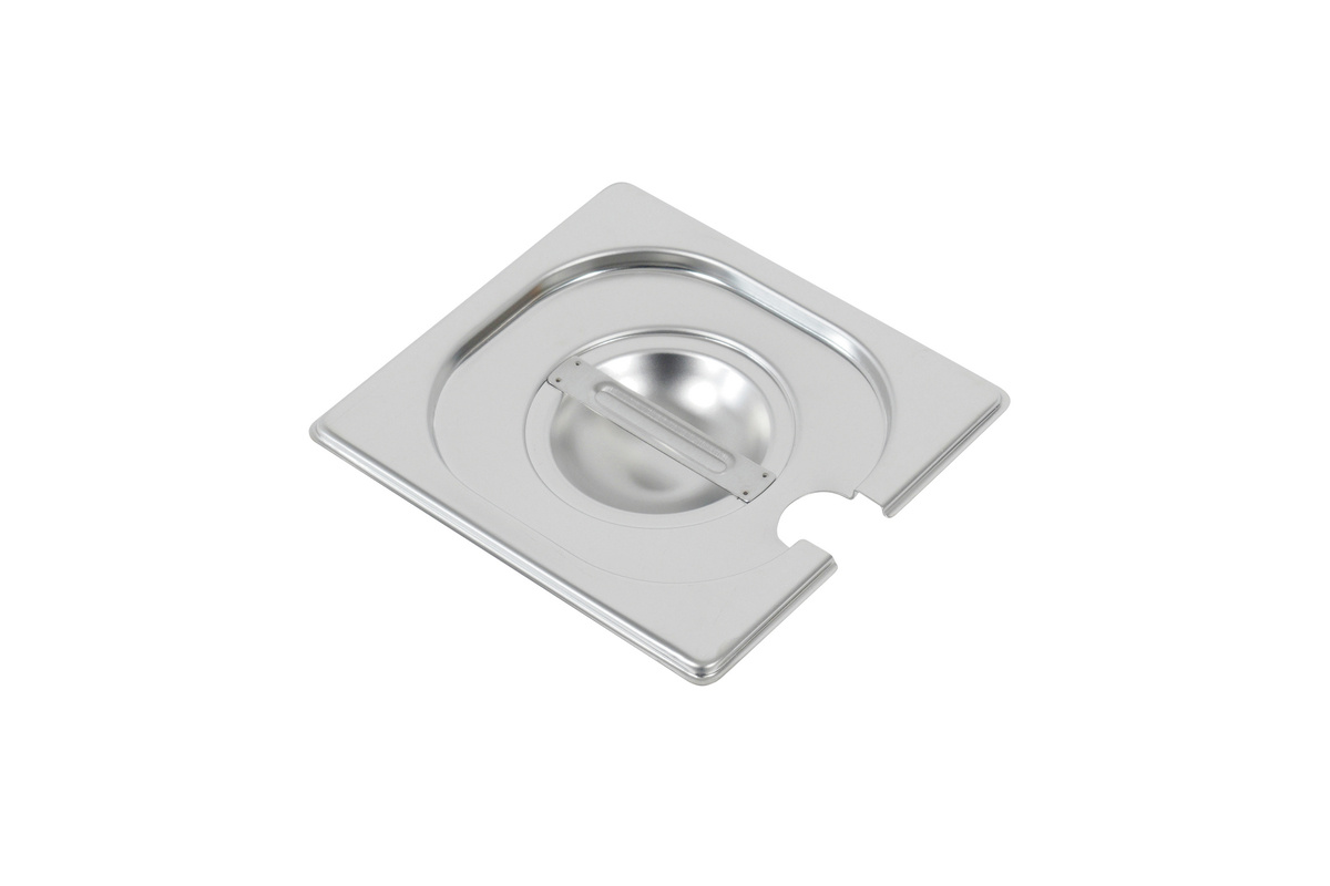 Pokrywka GN, 1/6 GN z otworem na łyżkę Bartscher