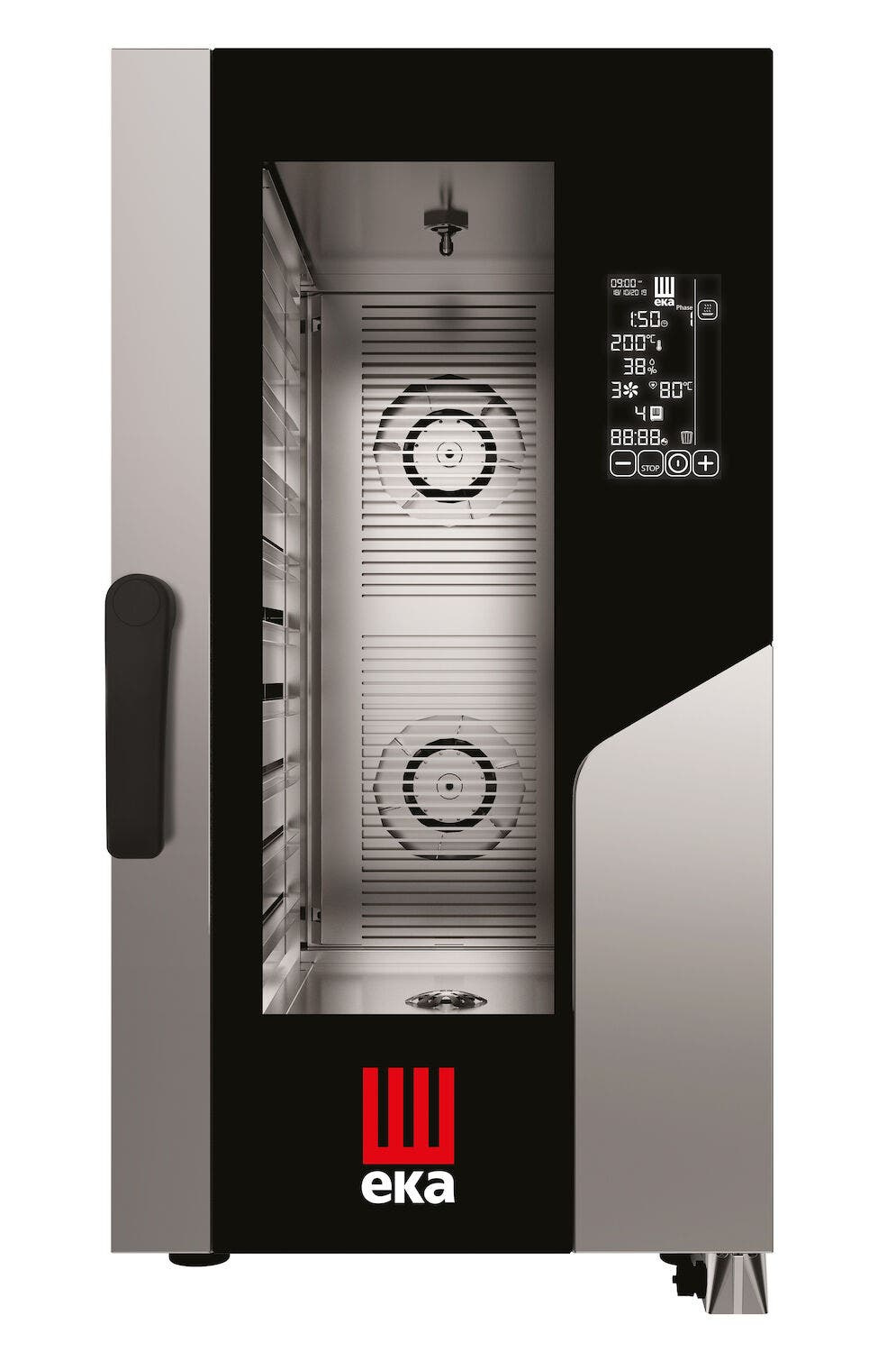 Piec konwekcyjno-parowy Millennial Black Mask Gastro Compact 10×GN 1/1 - elektryczny Tecnoeka 400V/15400W 500x930x(H)970mm