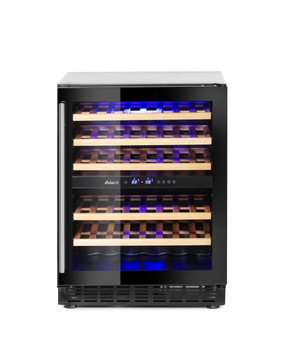Lodówka do wina 2-strefowa 46 butelki Arktic 133L 220-240V/90W 595x646x(H)830mm
