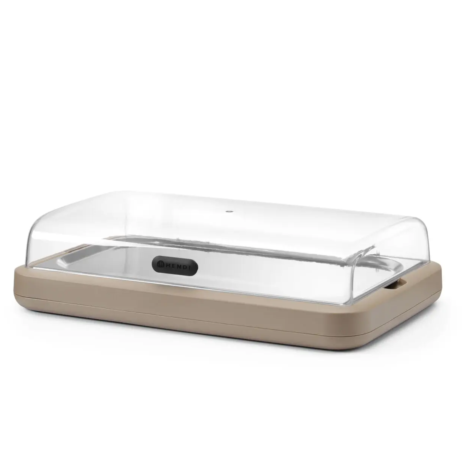 Witrynka chłodząca HENDI UNIQ, Prostokątna, GN 1/1, beżowy, 593x389x(H)147mm