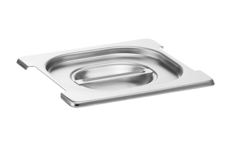 Pokrywka do pojemników GN z wycięciem na uchwyty HENDI GN 1/6 176x162mm