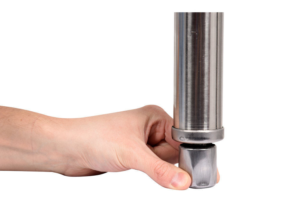 SKŁADANY STÓŁ PRZYŚCIENNY Z PÓŁKĄ 800X700XH850+100MM YATO