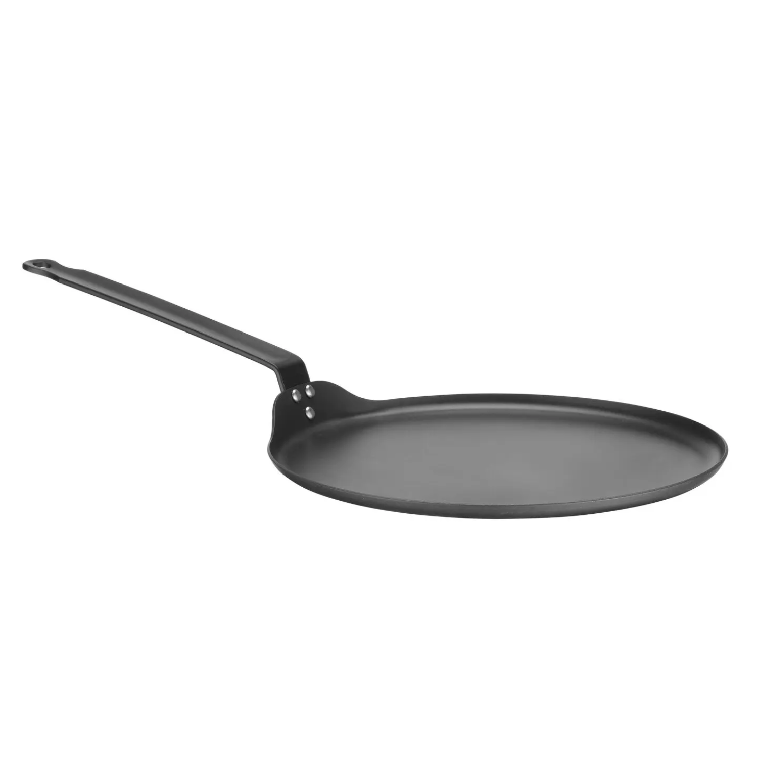 Patelnia do naleśników ze stali węglowej 28cm, HENDI, 520x282x(H)85mm