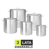 Garnek wysoki z pokrywką HENDI Budget Line 17L 280x(H)280mm