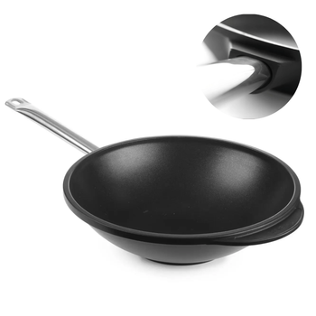 Wok Titanium Professional HENDI 320x(H)100mm