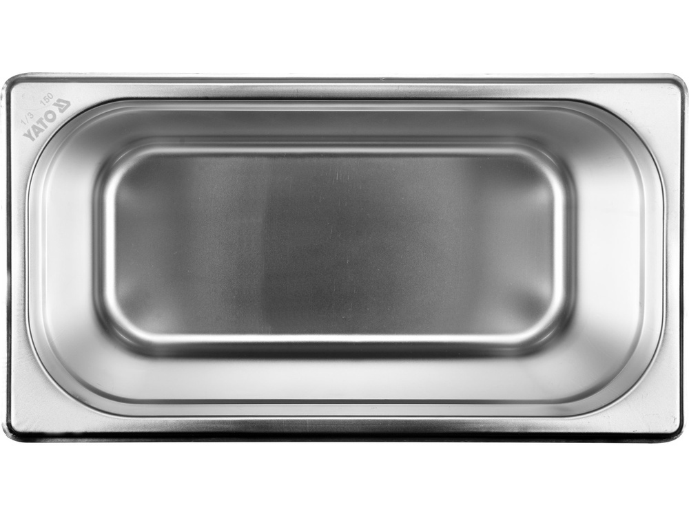 POJEMNIK GASTRONOMICZNY ZE STALI NIERDZEWNEJ GN 1/3 150MM 6L YATO