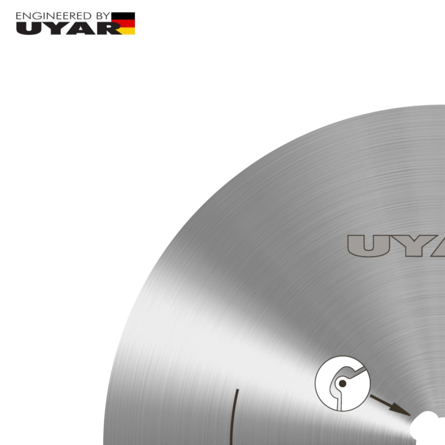 Ostrze gładkie 120mm, oryginalne, UYAR UltraCut G120 LongLife