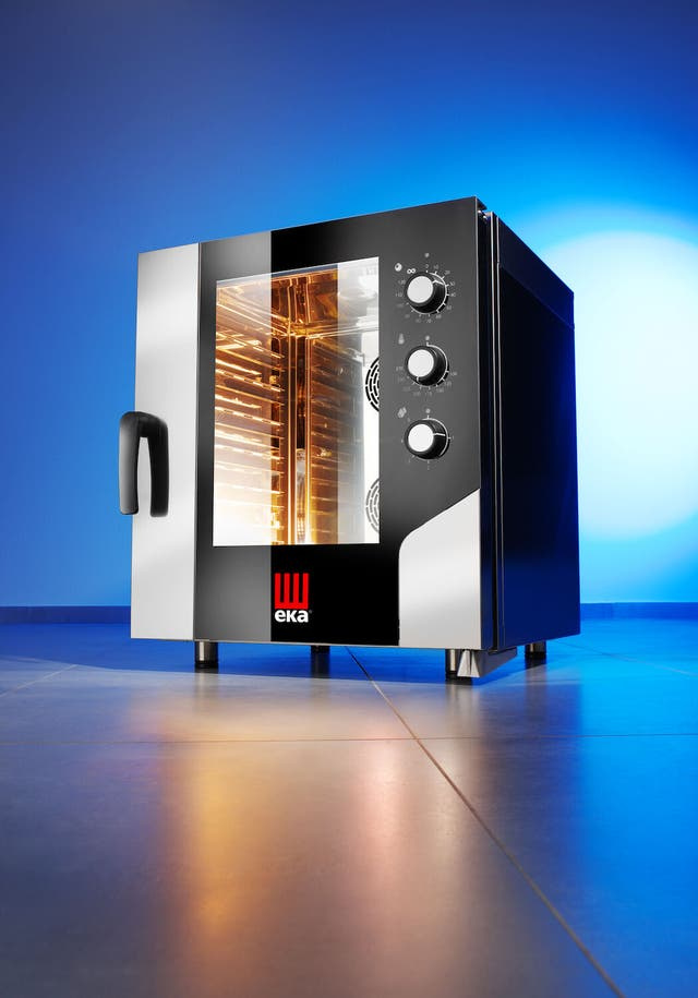 Piec konwekcyjno-parowy elektryczny 7× GN 1/1 | 10400 W | 400V | sterowanie elektromechaniczne | Tecnoeka Millennial Smart Gastro