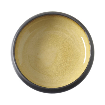 Talerz głęboki Topaz Fine Dine żółty