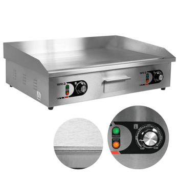 ELEKTRYCZNA PŁYTA GRILLOWA GŁADKA 2X2,2KW 73CM YATO