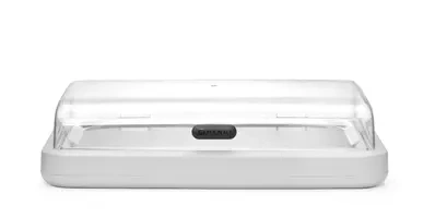 Witrynka chłodząca HENDI UNIQ, Prostokątna, GN 1/1, biały, 593x389x(H)147mm
