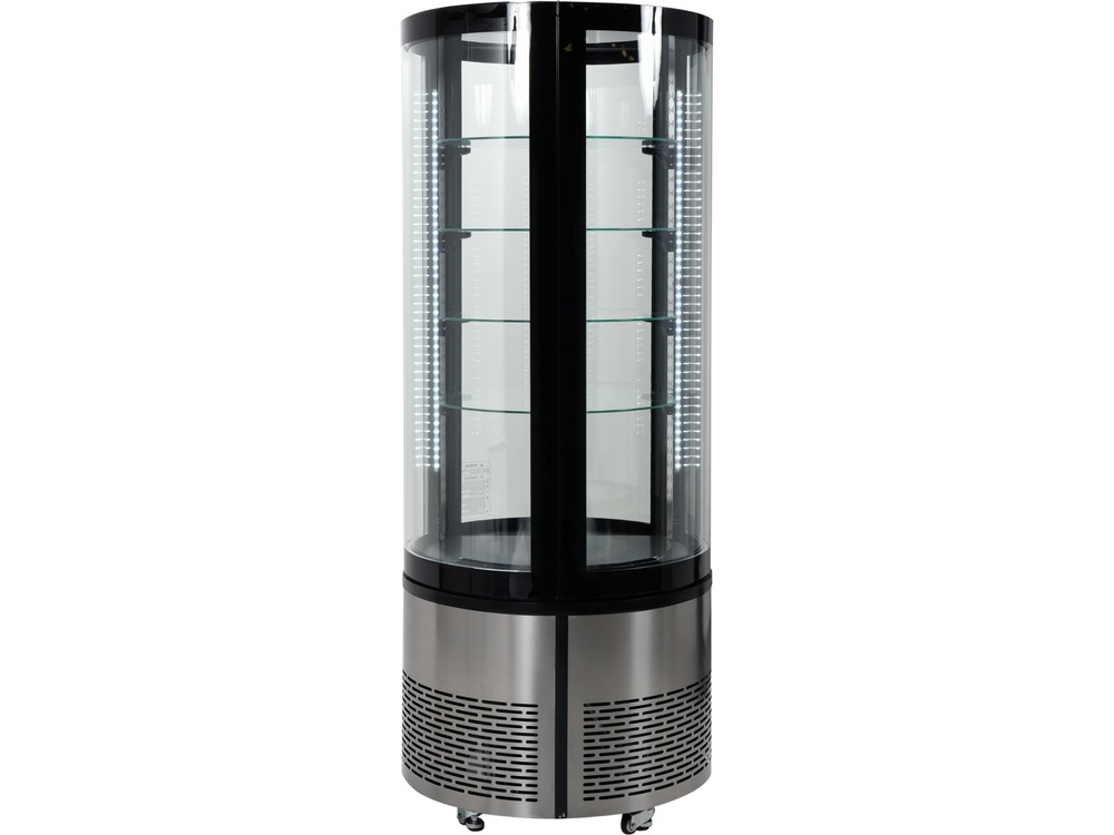 WITRYNA CHŁODNICZA 400L 68X68X175 CZARNA YATO