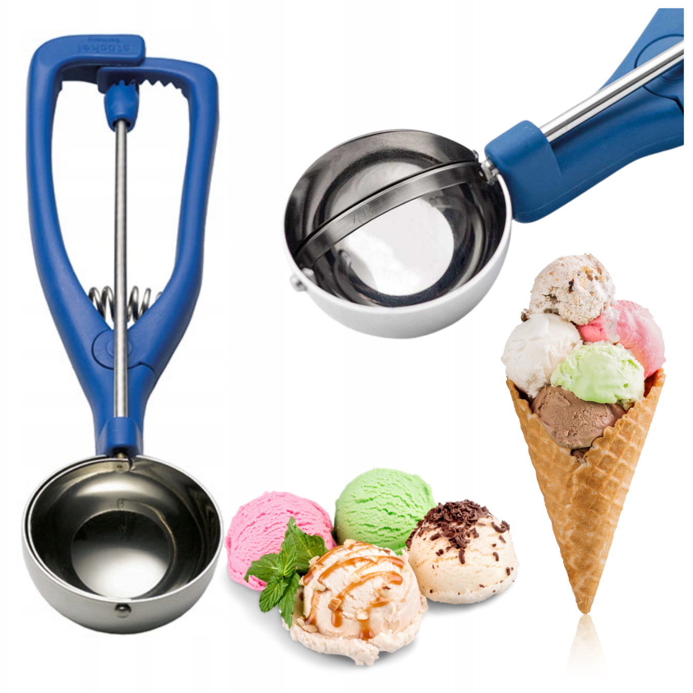 Gałkownica do lodów Stöckel 1/12 67mm