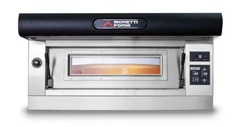 Piec 1-komorowy P80 z okapem i bazą 800x1250 MORETTI FORNI MFP80M - Seria P
