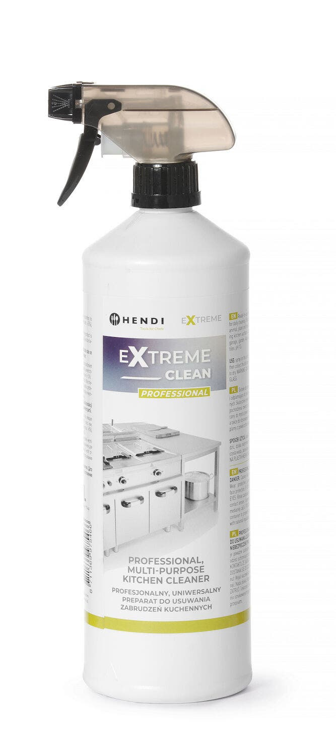 Extreme Clean Profesjonalny uniwersalny preparat do usuwania zabrudzeń kuchennych HENDI 1 l