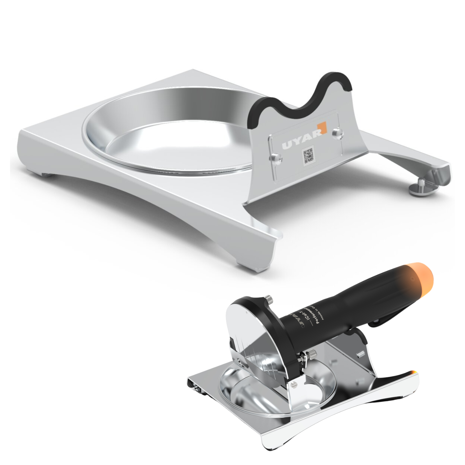 Podstawka pod nóż ze stali nierdzewnej UYAR dla serii S, P, D oraz iCut-1