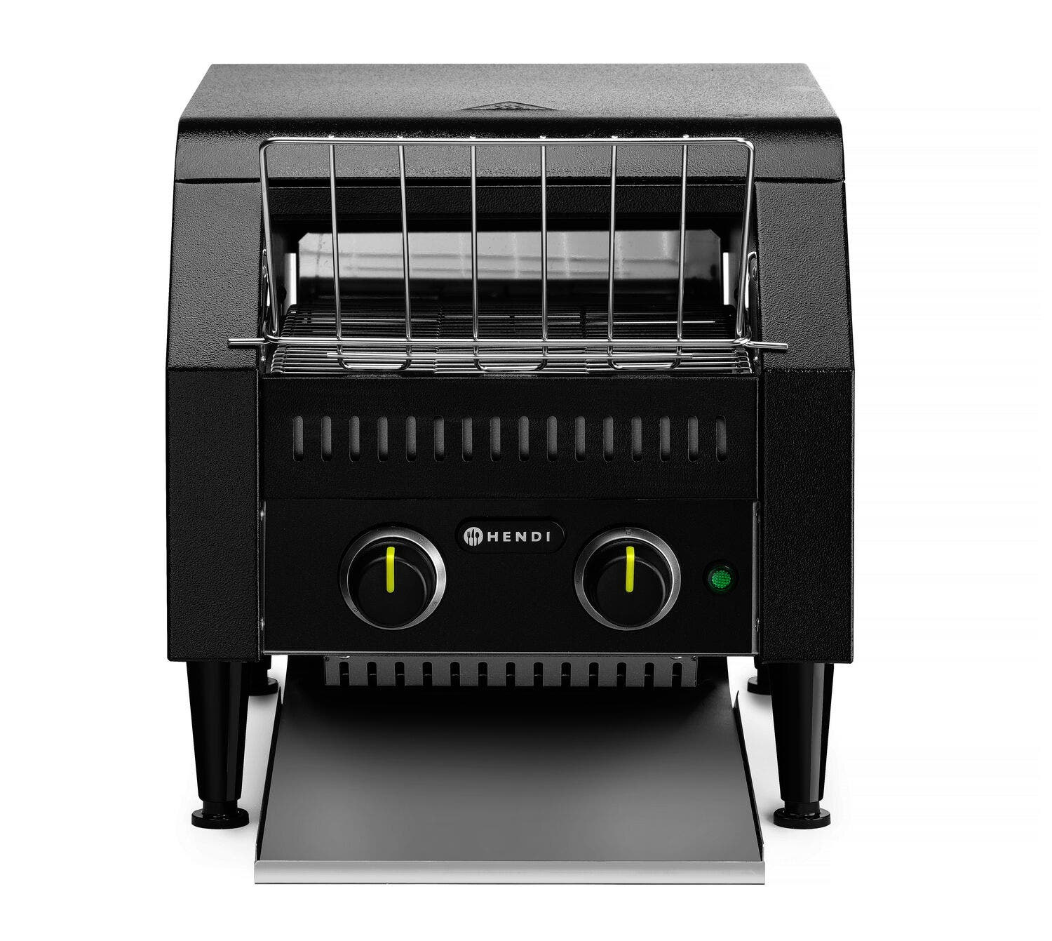 Toster przelotowy podwójny HENDI czarny 230V/2240W 418x368x(H)415mm