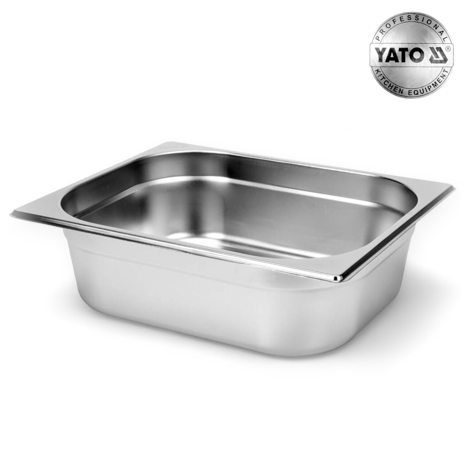 POJEMNIK GASTRONOMICZNY ZE STALI NIERDZEWNEJ GN 1/2 100MM 7L YATO