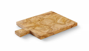 Deska do serwowania z drewna oliwnego HENDI 340x230x(H)22mm