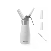 Syfon do bitej śmietany HENDI Kitchen Line biały 0,25L 80x(H)200mm