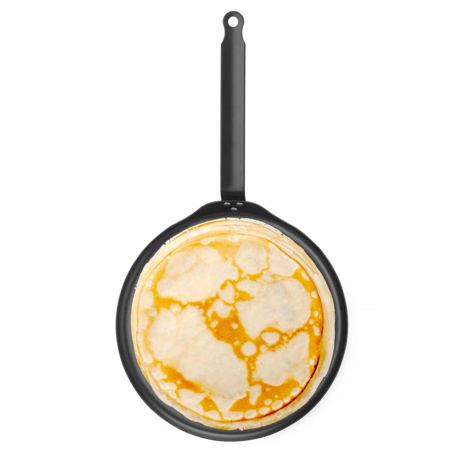 Patelnia do naleśników ze stali węglowej 28cm, HENDI, 520x282x(H)85mm