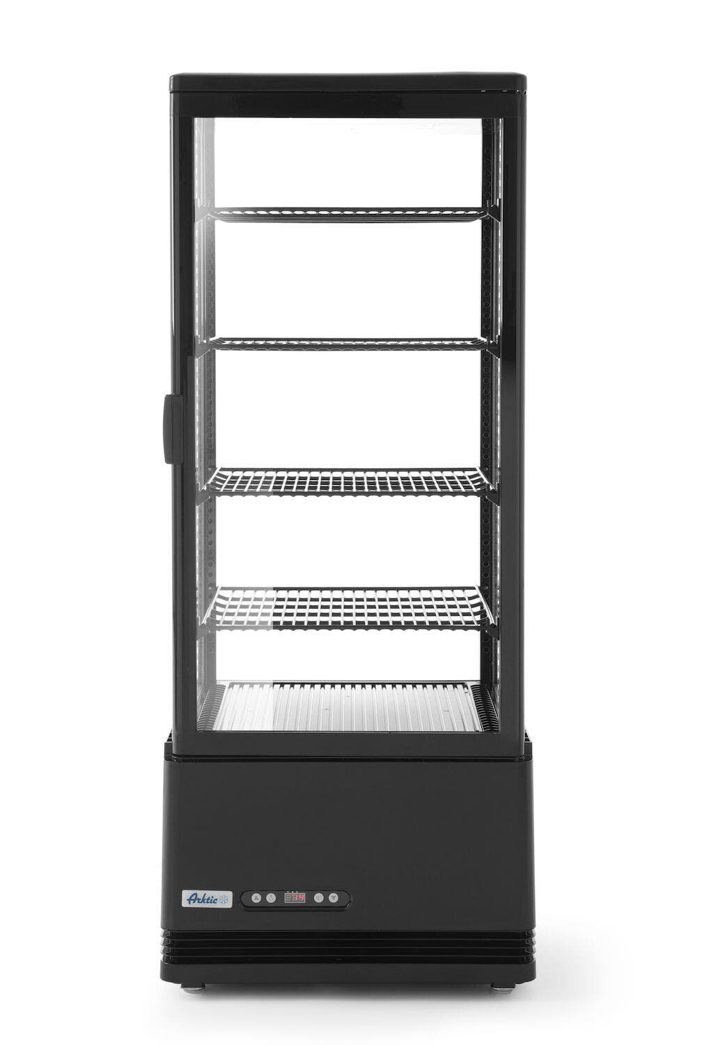 Witryna chłodnicza 98 l Arktic czarny 230V/210W 444x397x(H)1100mm