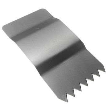 Skrobak do grilla kontaktowego do Potisa, twarda stal, 56x103mm, INOX