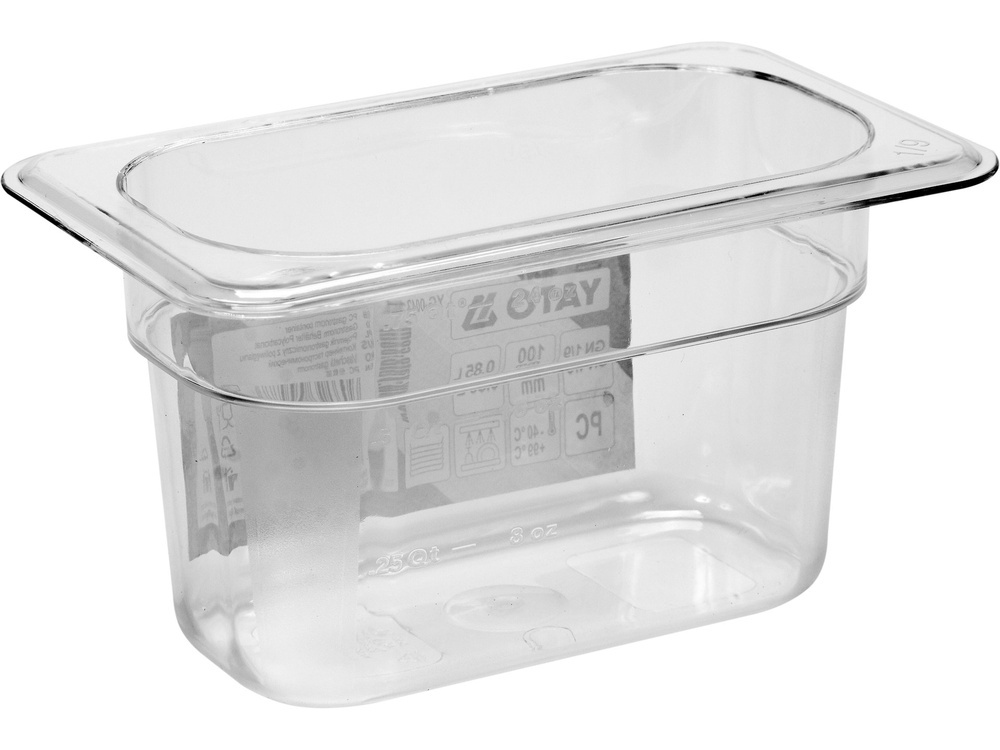POJEMNIK GASTRONOMICZNY GN 1/9 100MM 0,85L PC YATO