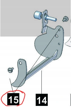 POTIS - Śruba mocująca regulację cięcia M9030