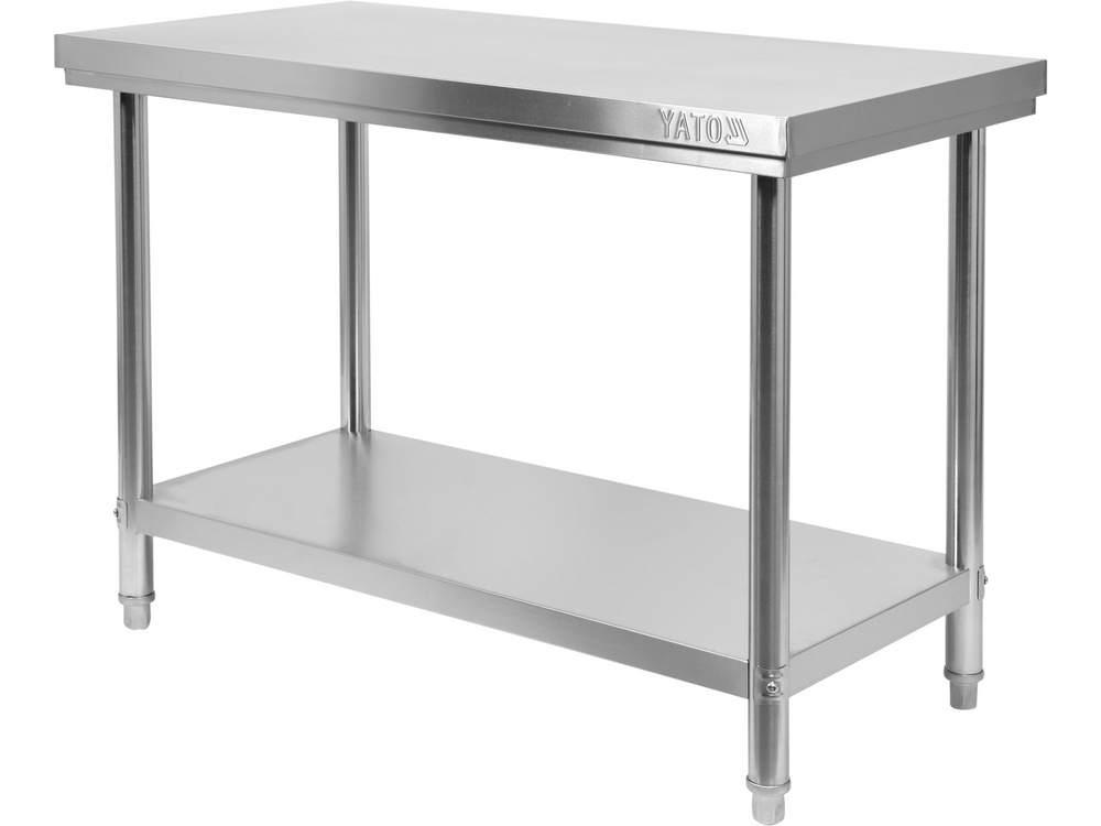 STÓŁ CENTRALNY SKŁADANY Z PÓŁKĄ 1000×600×H850 YATO