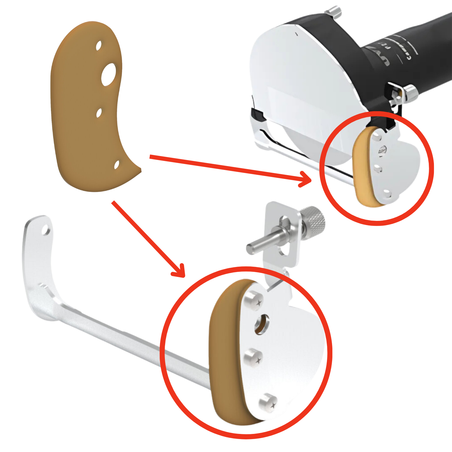 Gumowa osłona przeciw rozbryzgowa do noża Kebab Uyar oraz Potis