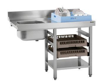 Stół ze zlewem i otworem na odpady DS-RE1B SKE Bartscher