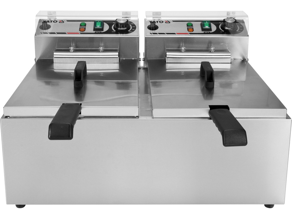FRYTOWNICA 2-KOMOROWA 2X11,5L 2X5KW YATO