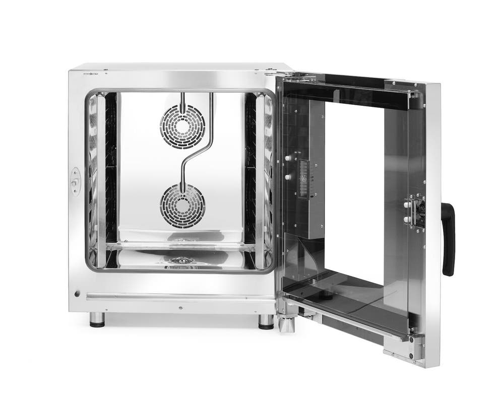 Piec konwekcyjno-parowy elektryczny 7× GN 1/1 | 10400 W | 400V | sterowanie elektromechaniczne | Tecnoeka Millennial Smart Gastro