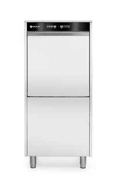 Zmywarka do garnków i tac 50x60 - sterowana elektronicznie z dozownikiem detergentu i pompą spustową HENDI 400V/7100W 595x777x(H)1335mm