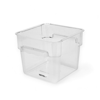 POJEMNIK Z POLIWĘGLANU 6L KWADRATOWY YATO